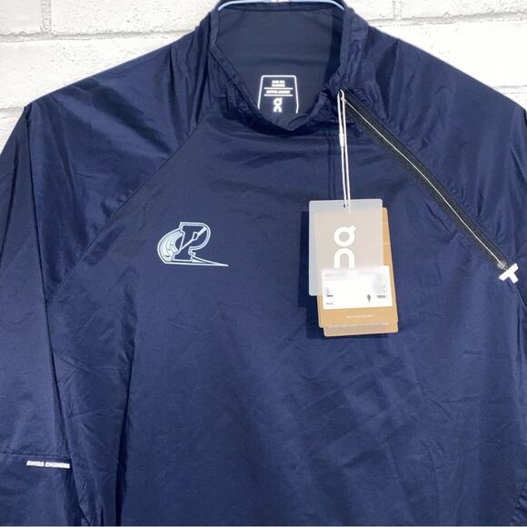 NEW Penn Relays On Running Women’s $140 Active Jacket Navy LG NWT - Picture 6 of 16